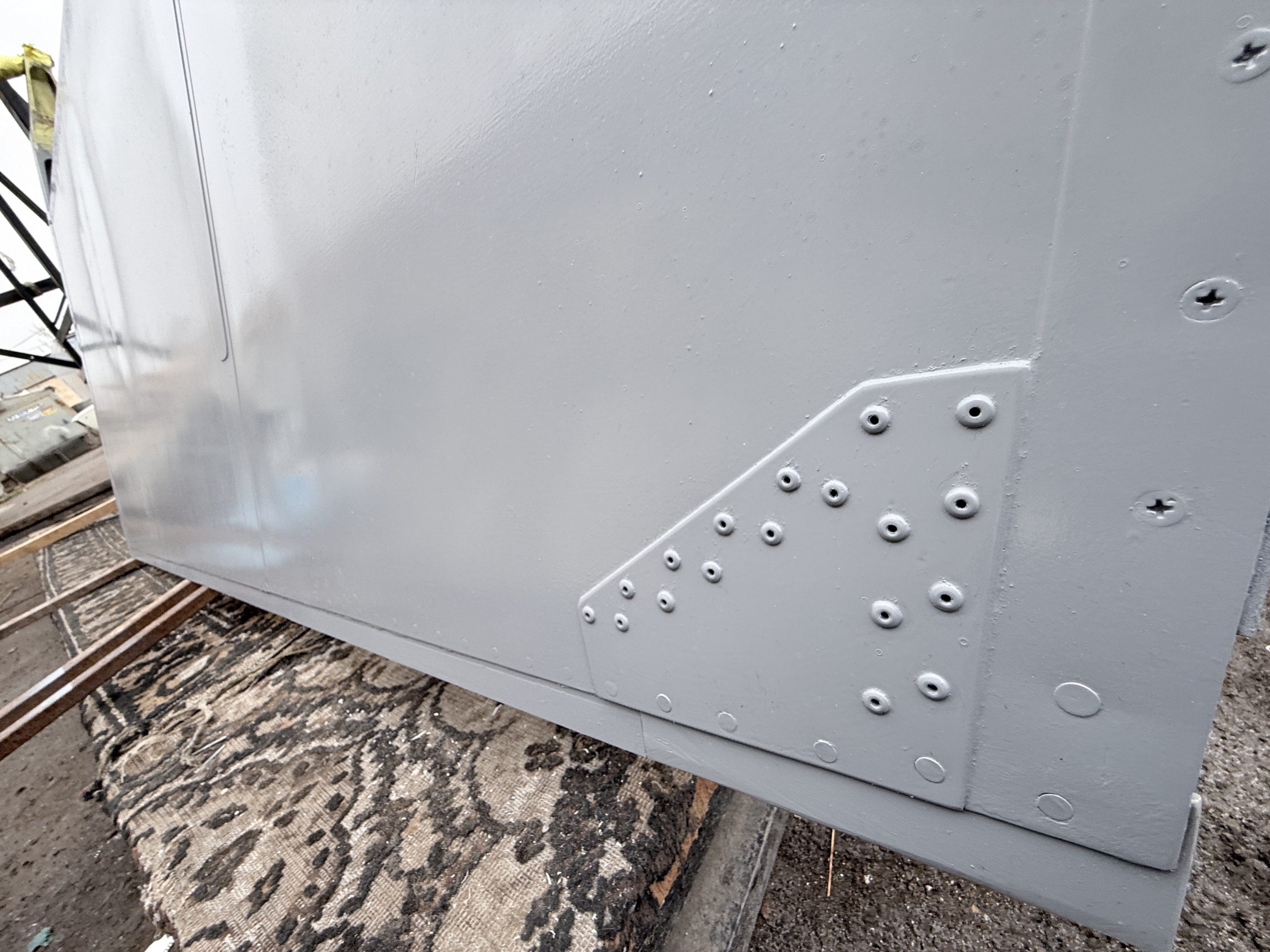 Corrosion spot repair