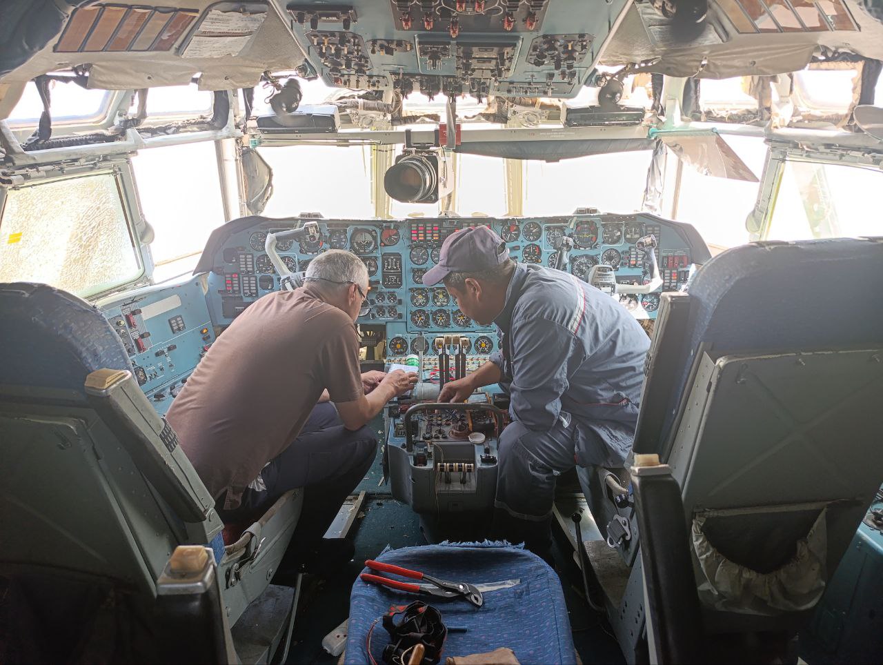 Technical maintenance and repair of aeronautical equipment
